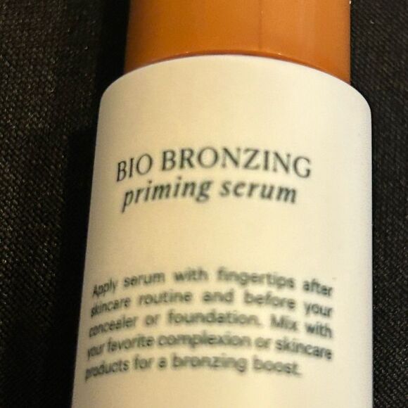 🌻 W3LL PEOPLE BIO BRONZING priming serum New FullSz - Picture 3 of 7
